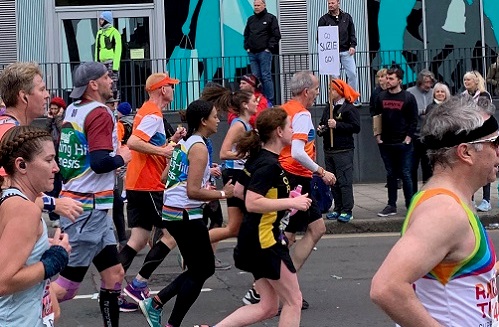 Run for Whittington in the 2021 London Marathon